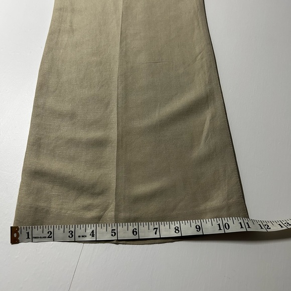 East 5th women’s‎ size 10 wide leg linen pants, high waisted - Picture 8 of 10